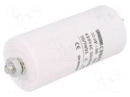 Capacitor: polypropylene; motors, run; 30uF; 450V; ±5%; 3000h SR PASSIVES