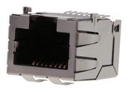 RJ45 CONN, R/A JACK, 8P8C, 1PORT, SMT