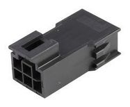 CONNECTOR HOUSING, PLUG, 6POS, 2.5MM