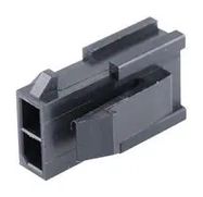 CONNECTOR HOUSING, PLUG, 2POS, 3MM