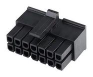 CONNECTOR HOUSING, RCPT, 14POS, 3MM