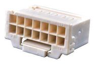 CONNECTOR HOUSING, RCPT, 14POS, 2MM