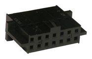 CONNECTOR HOUSING, RCPT, 14POS, 2.54MM