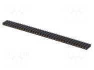 Connector: pin strips; socket; female; PIN: 36; straight; THT; 1x36 MPE GARRY