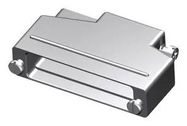 D SUB BACKSHELL, HOOD, 180DEG, SIZE DB