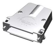 D SUB BACKSHELL, HOOD, 180DEG, SIZE DD
