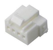 CONNECTOR HOUSING, RCPT, 4POS, 2MM