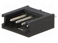 Connector: wire-board; socket; male; PIN: 4; AMPMODU MOD II; THT TE Connectivity