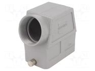 Enclosure for connectors: HDC; size 10B; for cable; Han; IP65 HARTING