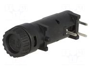 Fuse holder; THT; 5x20mm; -40÷85°C; 10A; thermoplastic; UL94V-0 SCHURTER