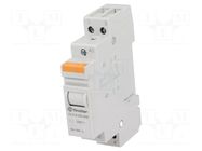 Relay: installation; monostable; NC x2; Ucoil: 230VAC; 22.24; 20A FINDER