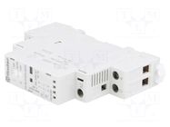 Contactor: 2-pole installation; 25A; 24VAC,24VDC; NO x2; IP20; 22 FINDER