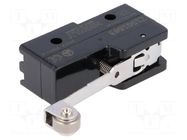 Microswitch SNAP ACTION; 20A/250VAC; with lever (with roller) HIGHLY ELECTRIC