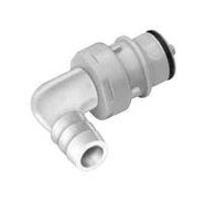 QUICK COUPLING, 1/2" BARB, POLYPROPYLENE