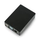 Raspberry Pi 4B aluminum case - Black