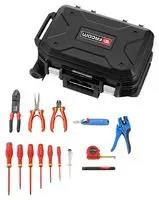 ROLLING TOOL CASE, 15PC, 12.5KG