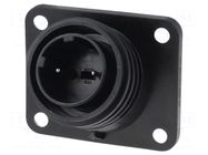 Connector: circular; socket; male; PIN: 2; 32A; 600V; Buccaneer 900 BULGIN