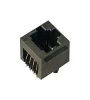 MODULAR CONN, JACK, 4P4C, 1PORT