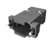 D SUB BACKSHELL, 180DEG, SIZE DB, ABS