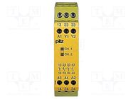 Module: extension; 24VDC; OUT: 2; for DIN rail mounting; PZE X4 PILZ