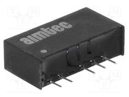 Converter: DC/DC; 1W; Uin: 4.5÷5.5V; Uout: 12VDC; Iout: 83mA; SIP7 AIMTEC