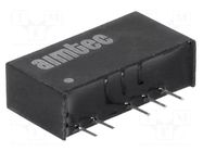 Converter: DC/DC; 1W; Uin: 4.5÷5.5VDC; Uout: 12VDC; Iout: 83mA; SIP7 AIMTEC