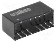 Converter: DC/DC; 2W; Uin: 9÷18VDC; Uout: 18VDC; Uout2: -18VDC; SIP8 AIMTEC