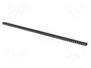 Connector: pin strips; socket; female; PIN: 50; straight; THT; 1x50 CONNFLY