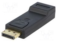 Adapter; DisplayPort plug,HDMI socket Goobay