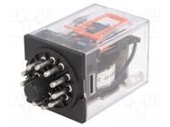 Relay: electromagnetic; 3PDT; 24VDC; Icontacts max: 10A; socket Recoy/RAYEX ELECTRONICS