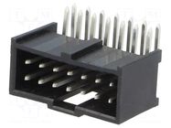 Connector: rectangular; socket; male; PIN: 14; C-Grid III; THT; 2x7 MOLEX