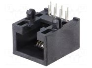 Connector: RJ45; socket; PIN: 8; Cat: 3; low profile; 8p8c; THT MOLEX