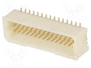 Socket; wire-board; male; 1mm; PIN: 30; SMT; 50V; 1A; tinned; 20mΩ JOINT TECH