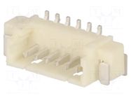 Connector: wire-board; socket; male; PIN: 6; 1A; Urated: 125V; SMT JOINT TECH