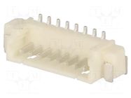 Connector: wire-board; socket; male; PIN: 8; 1A; Urated: 125V; SMT JOINT TECH
