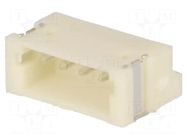 Connector: wire-board; socket; male; PIN: 4; 1A; Urated: 100V; SMT JOINT TECH