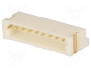 Connector: wire-board; socket; male; PIN: 8; 1A; Urated: 100V; SMT JOINT TECH