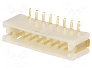 Connector: wire-board; socket; male; PIN: 8; 1A; Urated: 100V; SMT JOINT TECH