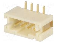 Connector: wire-board; socket; male; PIN: 4; Pitch: 2mm; SMT; 1A; 1x4 NINIGI