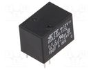 Relay: electromagnetic; SPDT; Ucoil: 12VDC; 1A; 1A/120VAC; 1A/24VDC TE Connectivity