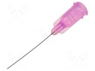 Needle: steel; 1"; Size: 30; straight; 0.15mm; Mounting: Luer Lock FISNAR