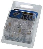 CAT6 RJ45 MODULAR PLUG, 8 POSITION, 1 PORT