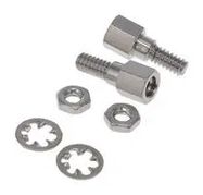 D SUB JACK SCREW, 4-40 UNC-2A, 7.75MM