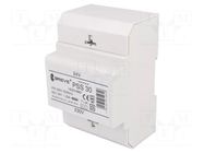 Transformer: mains; 30VA; 230VAC; 24V; Leads: terminal block; IP30 BREVE TUFVASSONS
