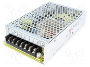 Power supply: switched-mode; for building in,modular; 100W; 7A MEAN WELL
