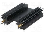 Heatsink: extruded; SOT32,TO220,TO3P; black; L: 50.8mm; 9K/W FISCHER ELEKTRONIK