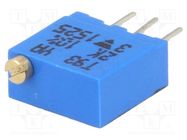 Potentiometer: mounting; multiturn; 2kΩ; 500mW; THT; ±10%; linear VISHAY