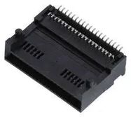 I/O CONN, QSFP+, R/A RCPT, 38POS, SMT