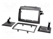 Radio frame; Toyota; 2 DIN; black METRA