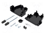 Enclosure for connectors: D-Sub; D-Sub 25pin,D-Sub HD 44pin MH CONNECTORS